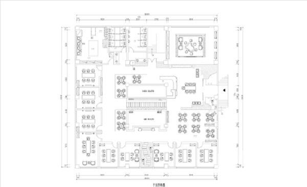 茶樓平面布置圖