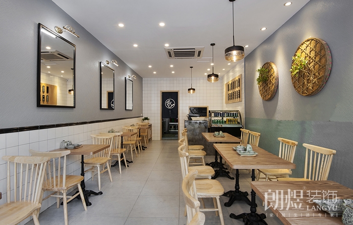 精美時尚的小型餐飲店鋪裝修設(shè)計