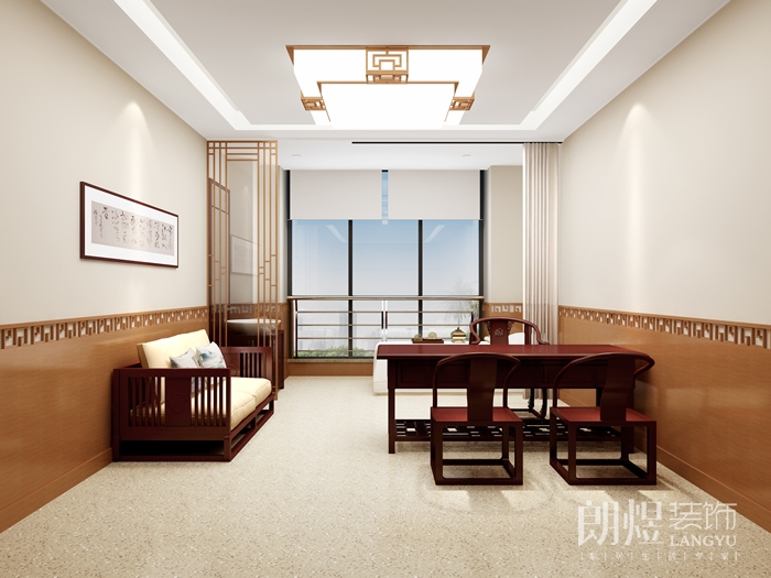 龍泉驛龍華社區(qū)衛(wèi)生服務中心-領導辦公室設計效果圖