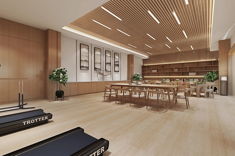 老年康療醫(yī)院裝修設(shè)計(jì)效果圖